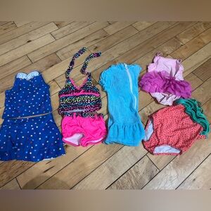 Girls 3T Swimsuit Lot